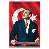 Vatan Atatürklü Bayrak 100X150cm Türk Bayrağı No:10