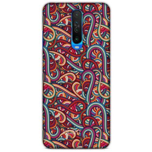 Xiaomi Poco X2 Kılıf Pastel Renkler (35) Fit Design Kılıf Karışık Renkli