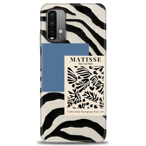 Xiaomi Redmi 9T Kılıf HD Baskılı Kılıf - Matisse + Tam Ekran Koruyucu