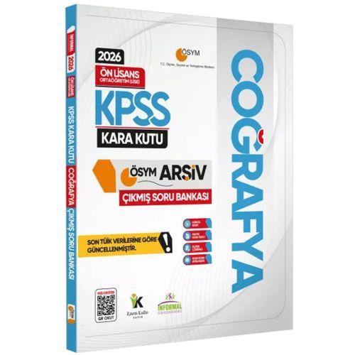 2026 KPSS Önlisans Tarih Coğrafya Vatandaşlık Kara Kutu Soru Bankası ve Manifesto Deneme 6lı Set