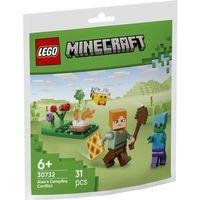 Lego Minecraft Alex'in Kamp Ateşi Çatışması 30732