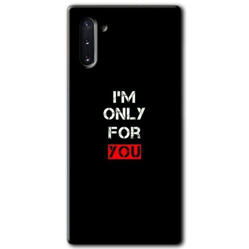 Galaxy Note 10 Kılıf HD Desen Baskılı Arka Kapak - For You