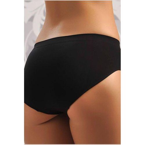 Siyah Dikişsiz Slip Külot