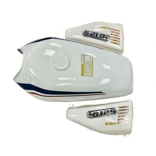 CG Cg 125 Depo+Yan Kapak Beyaz Set