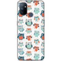 Baykuşlar (16) Desenli Silikon Kapak Telefon Kabı Huawei P40 Pro Kılıf