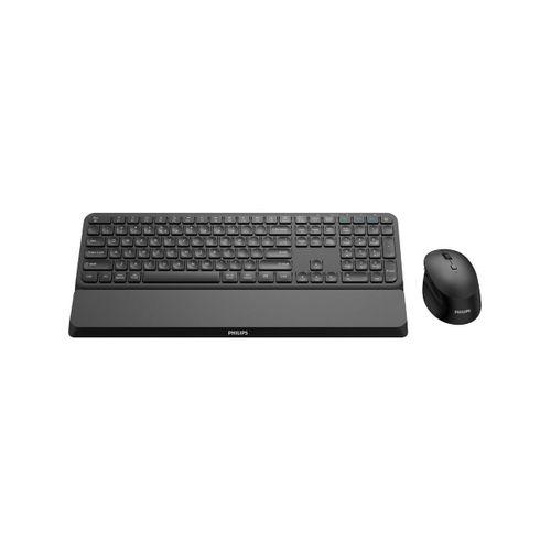 PHILIPS KABLOSUZ  KLAVYE&amp;MOUSE SET SPT6607 SİYAH