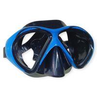Star Diving Temper Camlı Dalış Maskesi Yetişkin - 51706-MAVİ