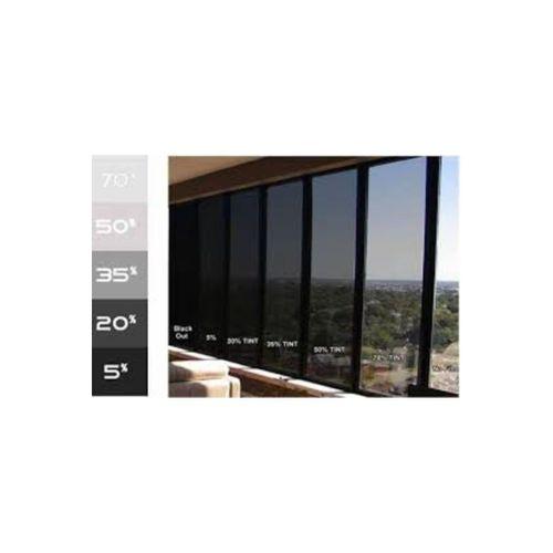 Cam Filmi 50cm x 6 M Koyu Siyah OTO Balkon Ev Ofis Cam Filmi