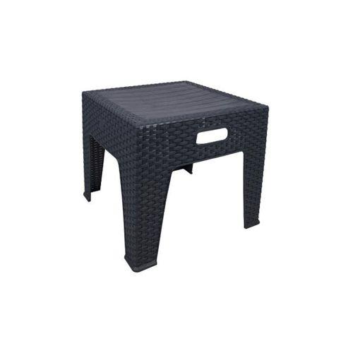 Mandella Elit Rattan Sehpa Antrasit