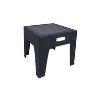 Mandella Elit Rattan Sehpa Antrasit