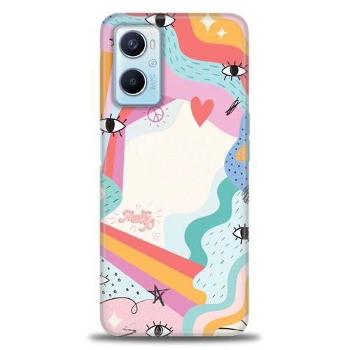 Oppo A96 4G Kılıf HD Baskılı Kılıf - Almost + Tam Ekran Koruyucu