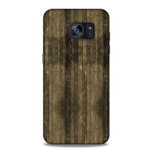 Lopard Samsung Galaxy S7 Edge Uyumlu Kılıf Wood'X (20) Koruyucu Kılıf Desenli