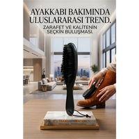 Siyah Ahşap Süet Nubuk Ayakkabı Temizleme Fırçası 722946