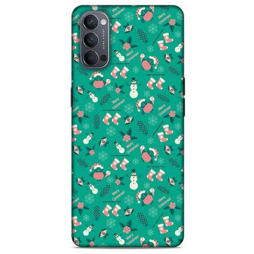 Yılbaşı Süsleri 34 Oppo Reno 4 Kılıf Silikon Kapak