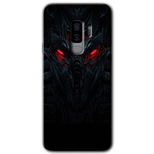 MRCİLETİSİM MRCİLETİSİM Samsung Galaxy S9 Plus Kılıf HD Desen Baskılı Arka Kapak + Temperli Cam - Vinicius