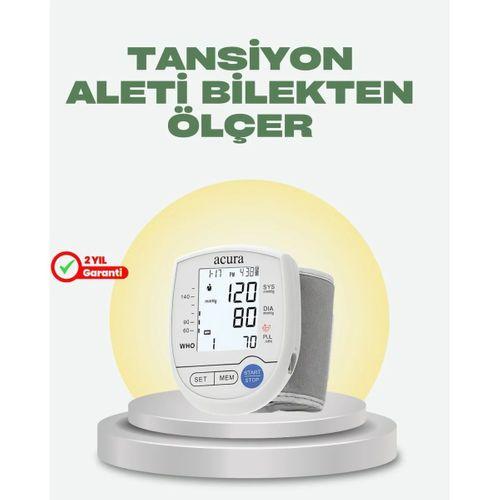 Akıllı Bilek Tansiyon Aleti Hem Şarjlı Hem Pilli Kolay Ölçüm