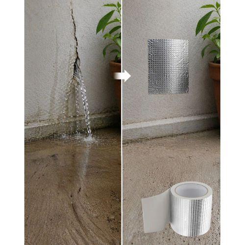 96mm Geniş Tamir Bandı 2 Metre Çatı Boru Balkon Sızdırmaz Onarım Bandı
