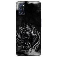 Lopard Oppo A52 Uyumlu Kılıf Tattoo's (19) Kılıfları Siyah