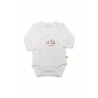 Bistyle Curly Lamb Uzun Kol Kravuze Body 17111 Bej Mavi Ekru