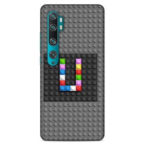 Lopard Xiaomi Mi Note 10 Pro Uyumlu Kılıf BloX (33) Hybrid Kılıf U Harfi