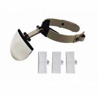 -şapka Tip Kask Büyüteç, 4 Farklı Büyütme Lensli Büyüteç