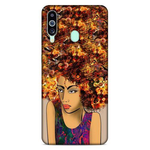 Lopard Samsung Galaxy M40 Uyumlu Kılıf Sürreal Yüzler ♀ (15) Antişok Kılıf Baskılı