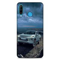 Lopard Huawei P30 Lite Uyumlu Kılıf PickUpX (37) Silicone Cover Açık Mavi