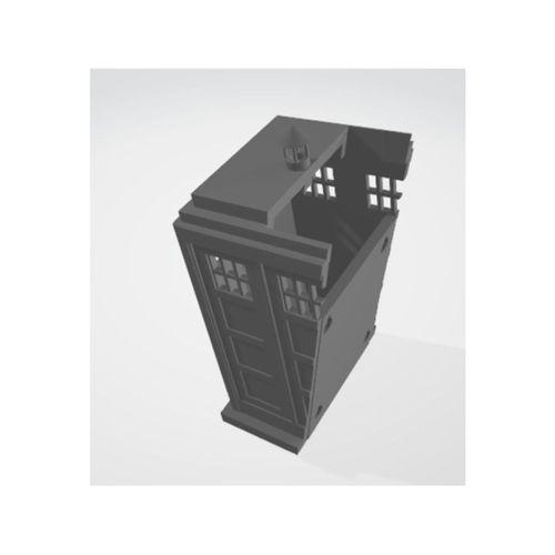 TARDIS Kumanda Duvar Tutucu (Bu ürün Sadece Plastik parçadır - Almadan Önce Soru Sorabilirsiniz)