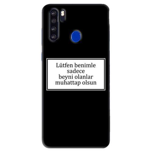Reeder P13 Blue Max Kılıf HD Yazı Baskılı Silikon Arka Kapak - Yazı 14