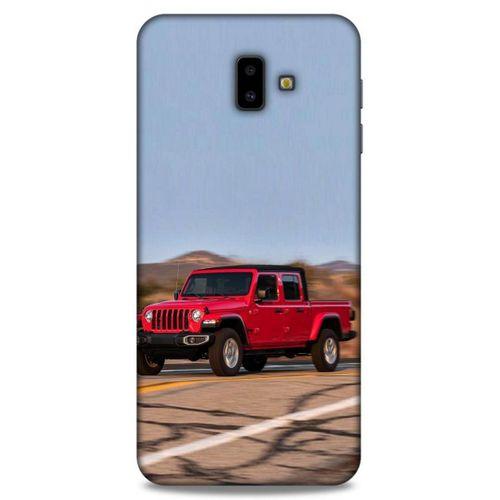 Lopard Samsung Galaxy J6 Plus Uyumlu Kılıf PickUpX (41) Tank Kılıf Kırmızı