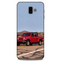 Lopard Samsung Galaxy J6 Plus Uyumlu Kılıf PickUpX (41) Tank Kılıf Kırmızı