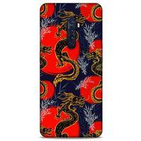 Oppo Reno 2 Kılıf Dragons (30) Silicone Case Ejderha Cizimi