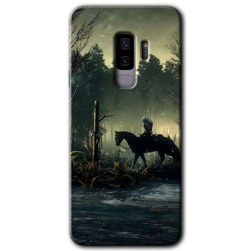 Samsung Galaxy S9 Plus HD Baskılı Kılıf + 9D Tam Ekran Koruyucu - Savaşçı