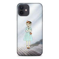 Apple iPhone 12 Kılıf FunnyMaX (24) Darbe Emici Kılıf Açık Mavi