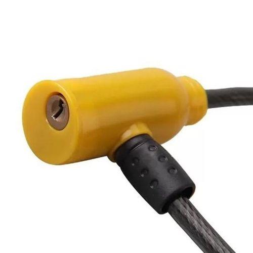 Zhltools İnce Bisiklet Kilidi Anahtarlı 6mm*65Cm