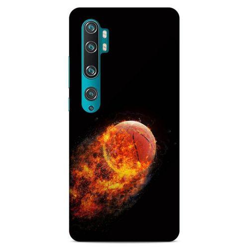 Lopard Xiaomi Mi Note 10 Uyumlu Kılıf FireX (32) Soft Silikon Kılıf Basketbol Topu