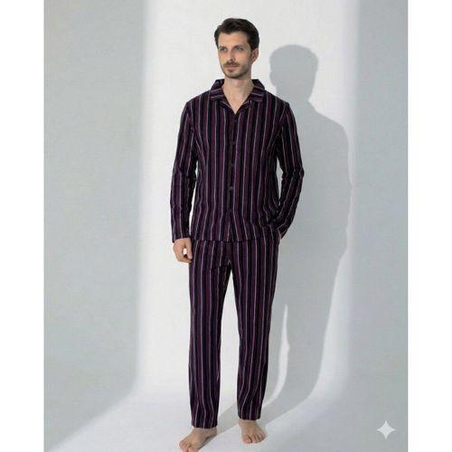 Boyraz 70093 Erkek Uzun Kol Penye Pijama Takımı