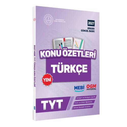 2027 YKS-TYT MEBİ-OGM Türkçe Pratik Konu Özet Kitabı RENKLİ A4 Boyut Görsel Destekli BASKI ÜCRETİ