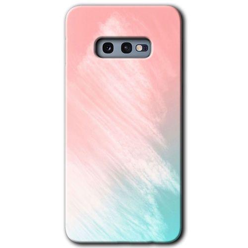 MRCİLETİSİM Samsung Galaxy S10e Kılıf Baskılı Kapak - Art Design 25 + 5D Tam Kaplayan Cam