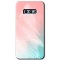 MRCİLETİSİM Samsung Galaxy S10e Kılıf Baskılı Kapak - Art Design 25 + 5D Tam Kaplayan Cam