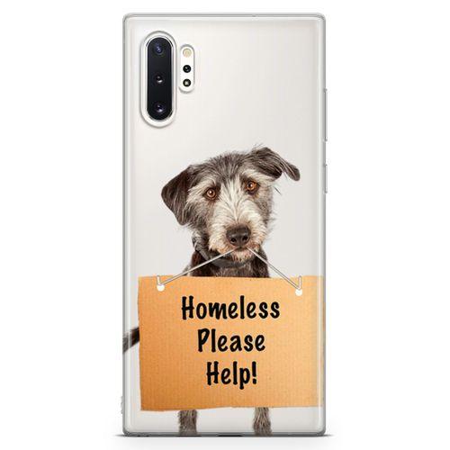 Samsung Galaxy Note 10 Plus Kılıf Sokak Köpeği Arka Kapak Koruma Desenli Full Koruyucu