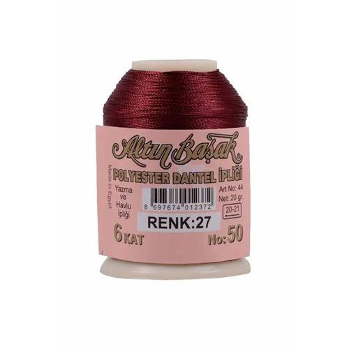 3 Adet Altınbaşak Oya ve Dantel İpi 20 gr - Royaleks - No: 027