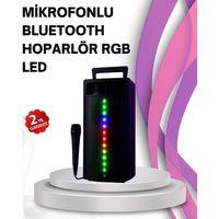 Renkli Işıklı Bluetooth Hoparlör – Taşınabilir, Güçlü Ses Performansı