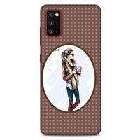 Lopard Samsung Galaxy A41 Uyumlu Kılıf Sokak Modası (55) Koruma Kabı