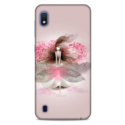 Y.Liva-2020 (Sakura) Samsung Galaxy A10 Kılıf Silikon Kapak Desenli