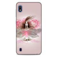 Y.Liva-2020 (Sakura) Samsung Galaxy A10 Kılıf Silikon Kapak Desenli