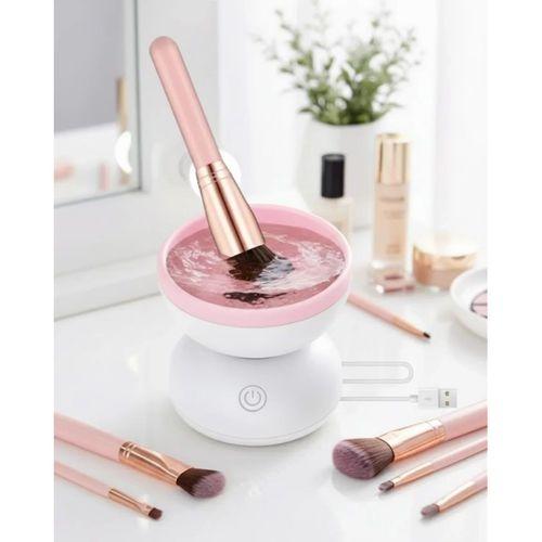 Elektrikli Makyaj Fırçası Temizleyici Usb İle Çalışan Otomatik Fırça Yıkama Makinesi