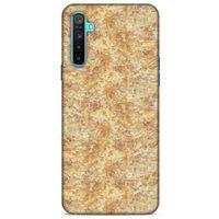 Mermer Desenli (34) Tema Slim Armor Kılıf Buğday Oppo Realme 6i Kılıf