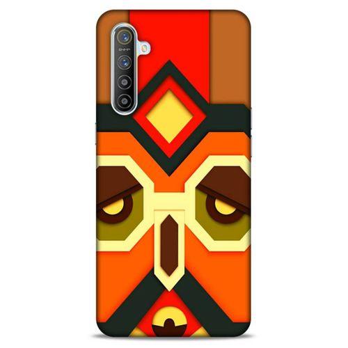 Lopard Oppo Realme XT Uyumlu Kılıf Soyut Sanat (6) Desenli Silikon Kılıf