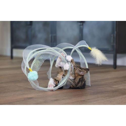 Beeztees Yavru Kedi Tüneli, Spiral Şeklinde, 60x25x25cm